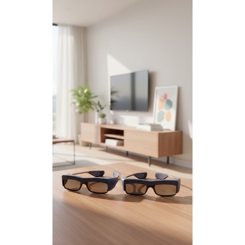 Samsung 3D Active Glasses Rechargeable 2 Pairs Bluetooth RF